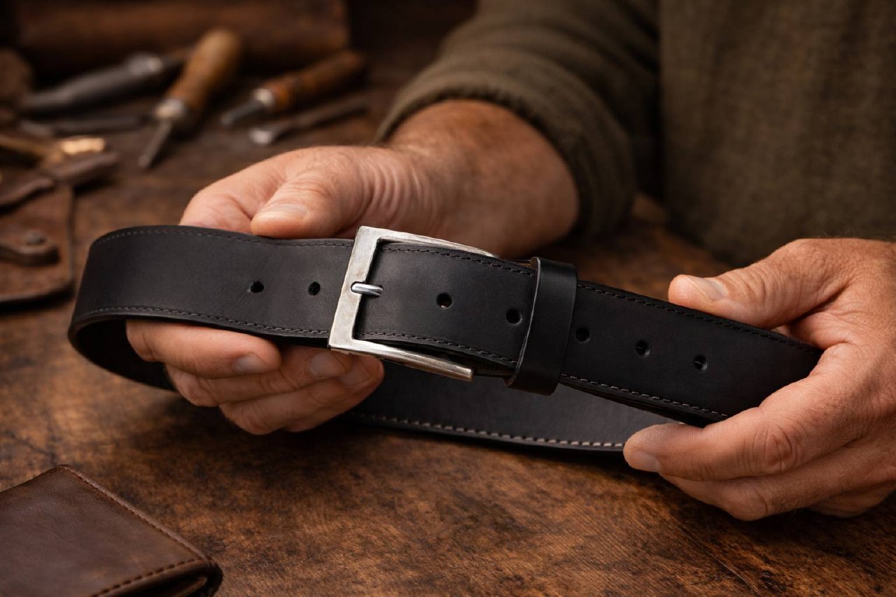 Cinturón de cuero